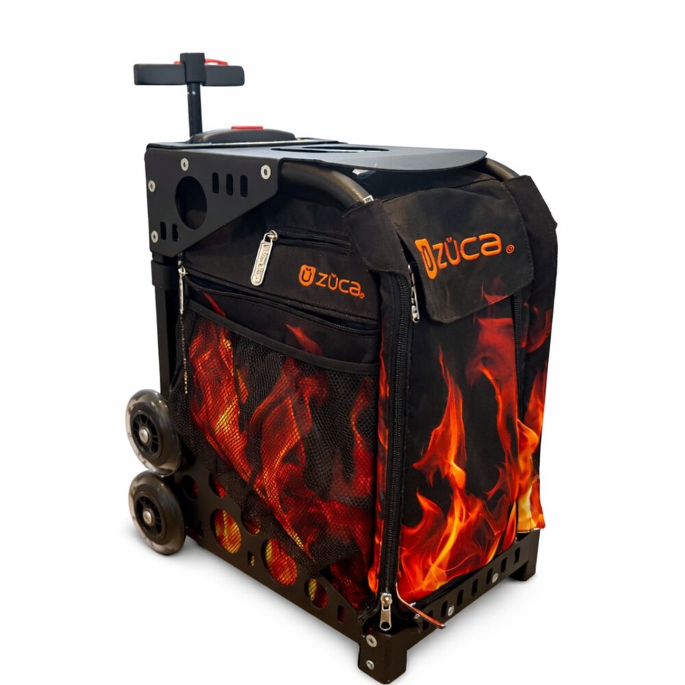 Zuca Bag, Sport Model, Black Frame with Blaze Insert